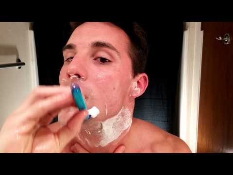 How to shave with a disposable razor! Detailed instructions