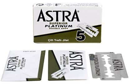 Astra Superior Premium Platinum Double Edge Razor Blades