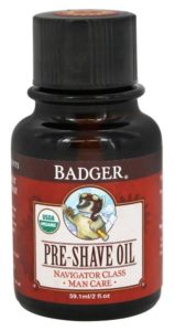 Badger Navigator Class Pre-Shave Oil (Best All-Natural Pre Shave Oil)