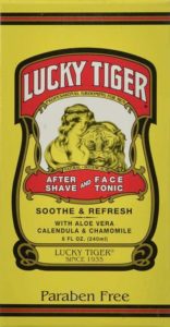 Lucky Tiger Aftershave and Face Tonic