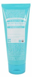 Dr. Bronner’s Naked Unscented Shaving Gel