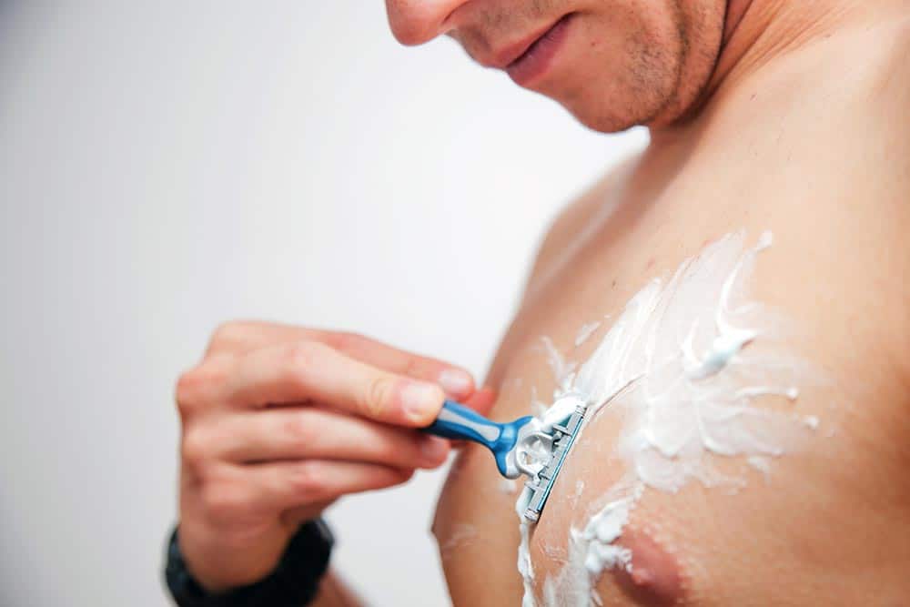 Chest Hair Removal (Shaving Chest)