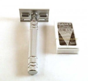 Feather All Stainless Safety Razor