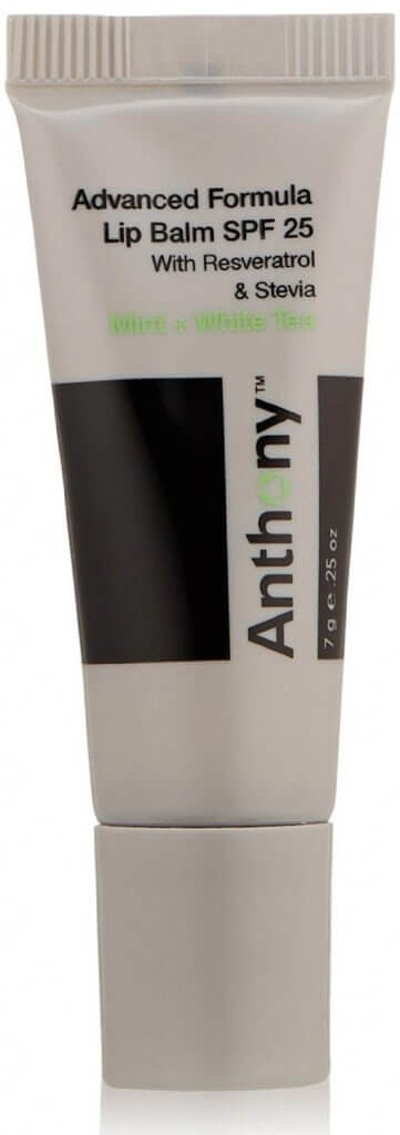 Anthony Mint and White Tea Lip Balm SPF 25