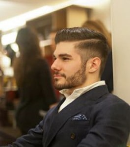 The Undercut Hairstyle with beard