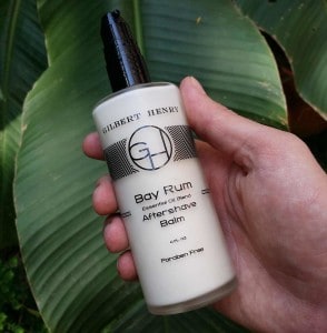 Gilbert Henry Natural Bay Rum Aftershave Balm