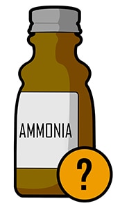 Ammonia in beard dye