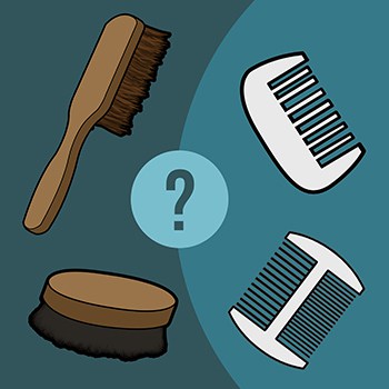 Beard Brush and Combs