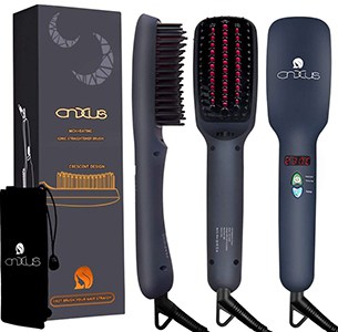 Ionic Hair Straightener Brush