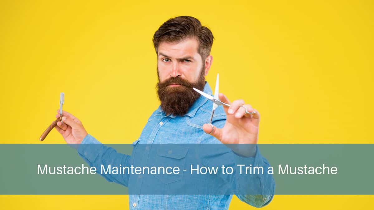 4 Easy Steps on How to Trim a Mustache (Detailed Guide)