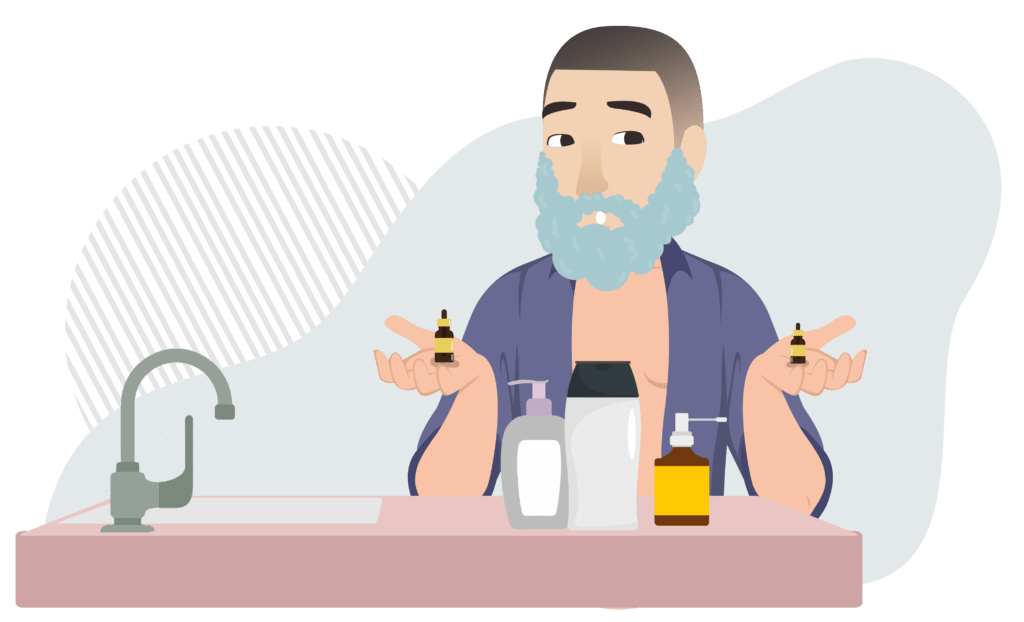 clean your beard