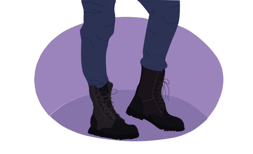 combat boots